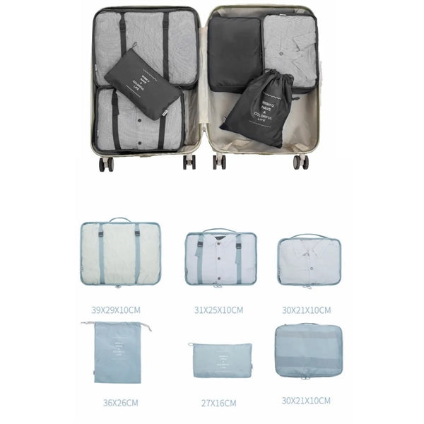 6 Set Packing Cubes for Travel