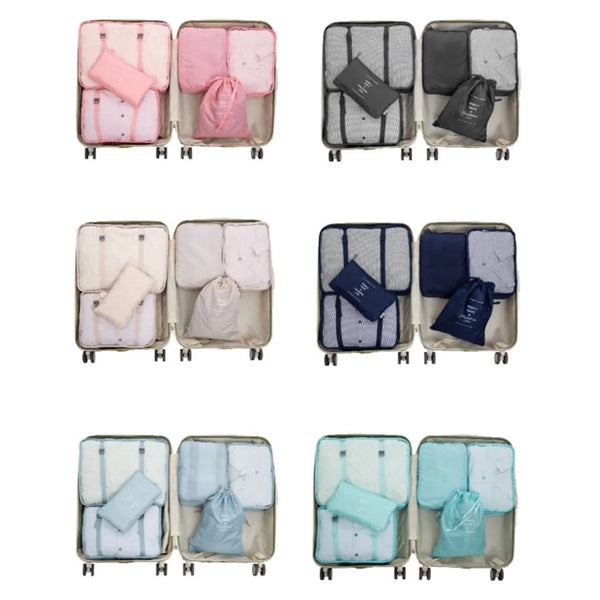 6 Set Packing Cubes for Travel