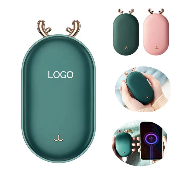 2-in-1 Portable Rechargeable Hand Warmer