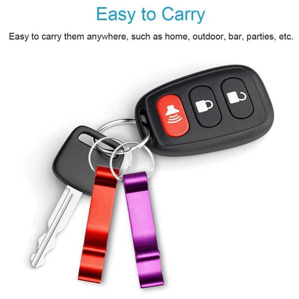Metal Keychain Beer Opener