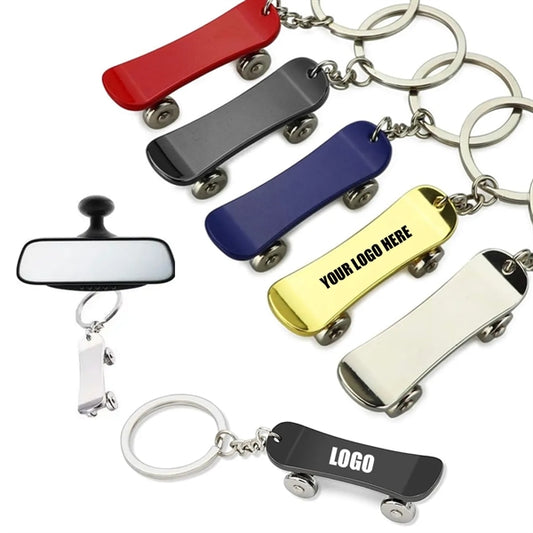 Mini Skateboard Key Chain