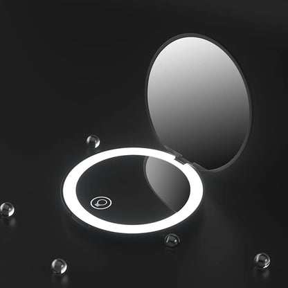 Compact Mirror With Light