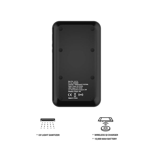 Samson Wireless Powerbank with UV Sterilizer 10,000Mah