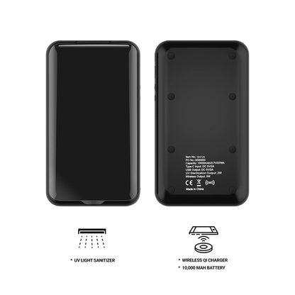 Samson Wireless Powerbank with UV Sterilizer 10,000Mah