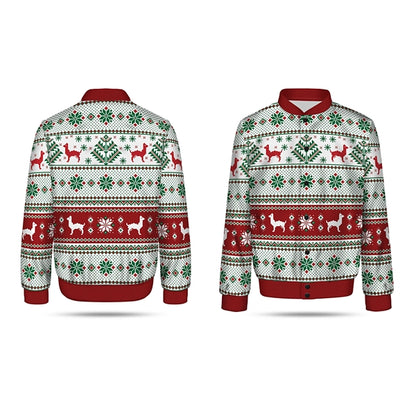 SUBLIMATED MEN'S VARSITY JACKET (Christmas Special)