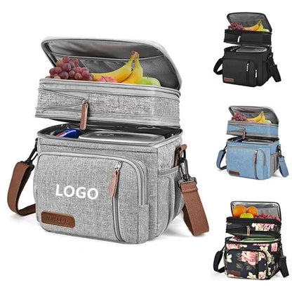 Double Deck Lunch Bag