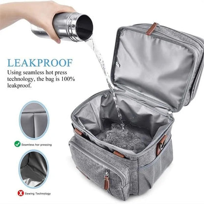 Double Deck Lunch Bag