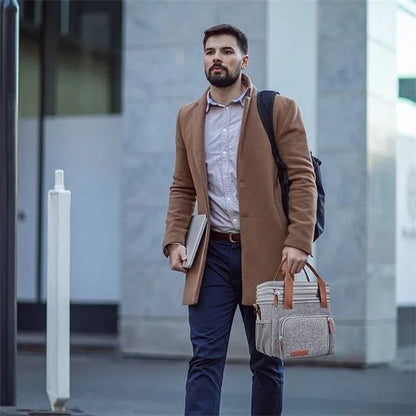 Double Deck Lunch Bag