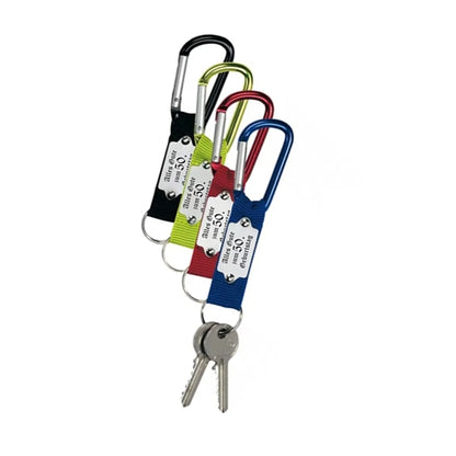 Carabiner Key Chain With Strap