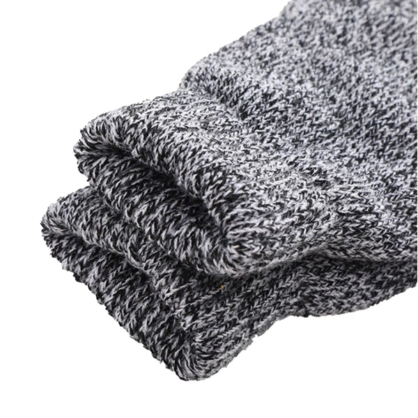 3 Finger Touch Friendly Thick Adult Warmth Gloves