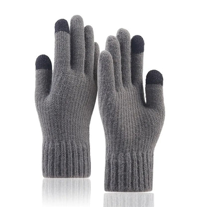 Thick Adult Gloves W/ 2 Finger Touch