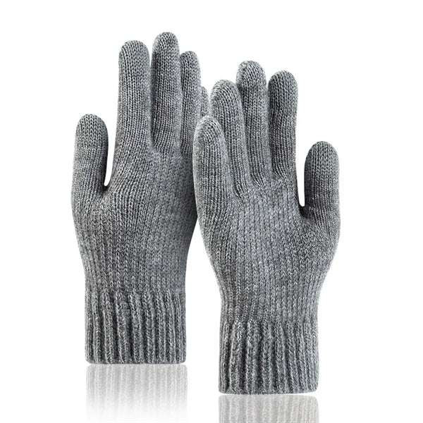 Thick Adult Gloves W/ 2 Finger Touch