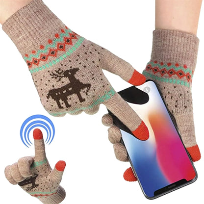Adult Female Gloves W/ 2 Finger Touch