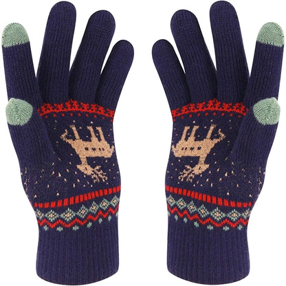 Adult Female Gloves W/ 2 Finger Touch