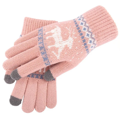 Adult Female Gloves W/ 2 Finger Touch