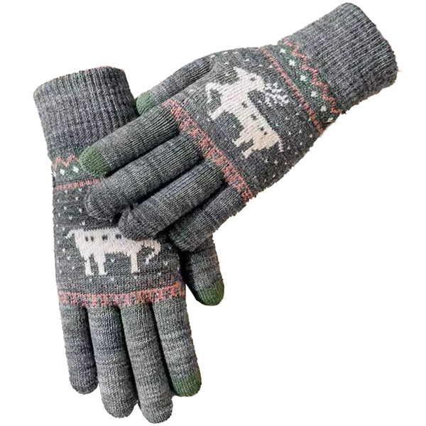 Adult Female Gloves W/ 2 Finger Touch