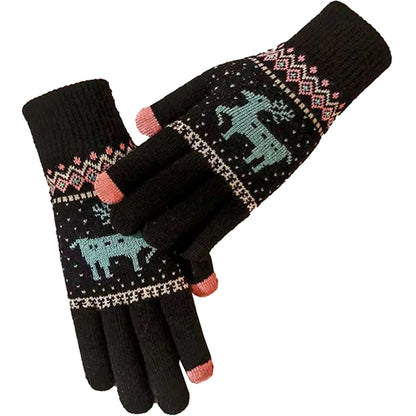 Adult Female Gloves W/ 2 Finger Touch
