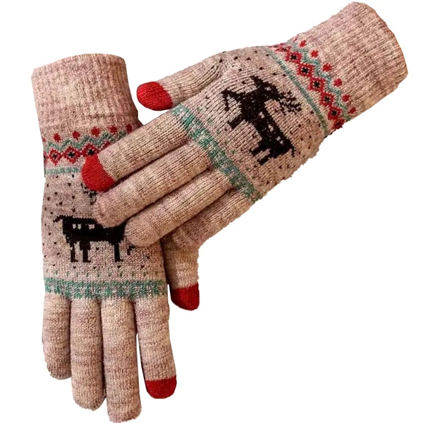 Adult Female Gloves W/ 2 Finger Touch