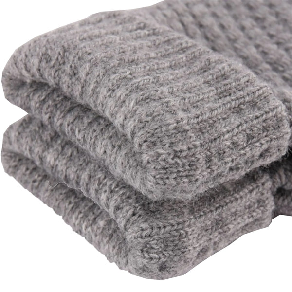 Thick Adult Female Gloves W/ 2 Finger Touch