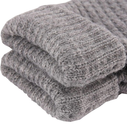 Thick Adult Female Gloves W/ 2 Finger Touch