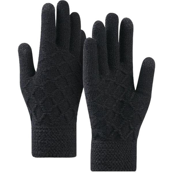 Cold Resistance Adult Winter Gloves W/ 2 Finger Touch