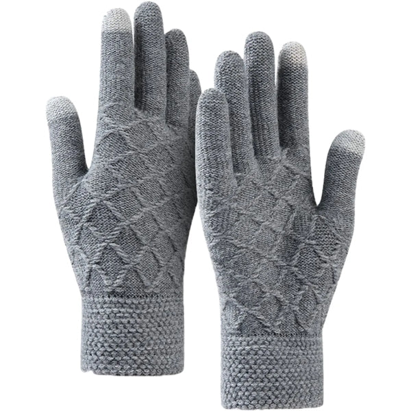 Cold Resistance Adult Winter Gloves W/ 2 Finger Touch
