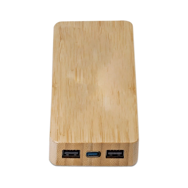 Hayes Bamboo Wireless Powerbank 10,000mAh