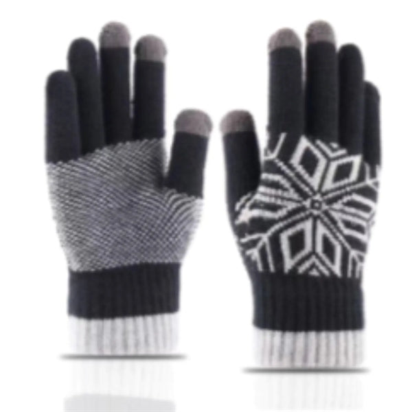 Non-Slip Winter Gloves W/ 3 Finger Touch