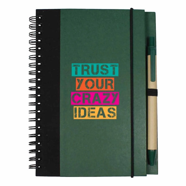 Jornikolor Eco Friendly Notebook with pen