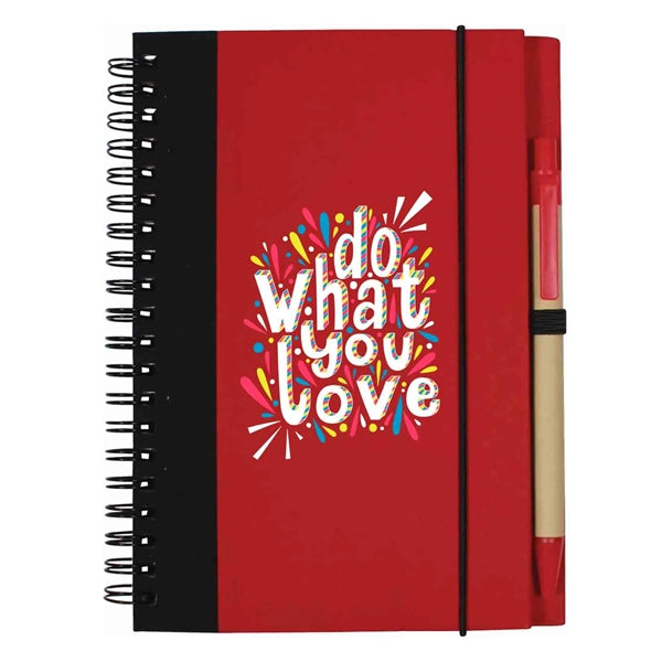 Jornikolor Eco Friendly Notebook with pen