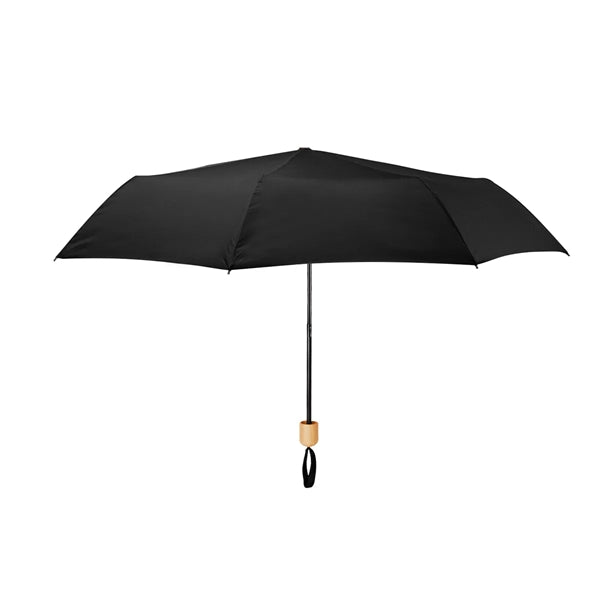 41" Arc Umbrella With 100% RPET Canopy & Bamboo Handle