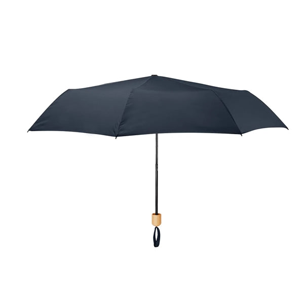 41" Arc Umbrella With 100% RPET Canopy & Bamboo Handle