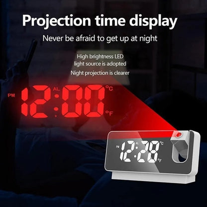LED Projection Alarm Clock
