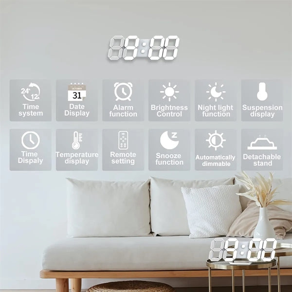 LED Digital Alarm Clock