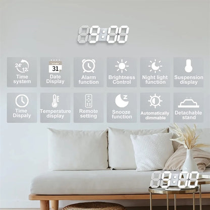 LED Digital Alarm Clock