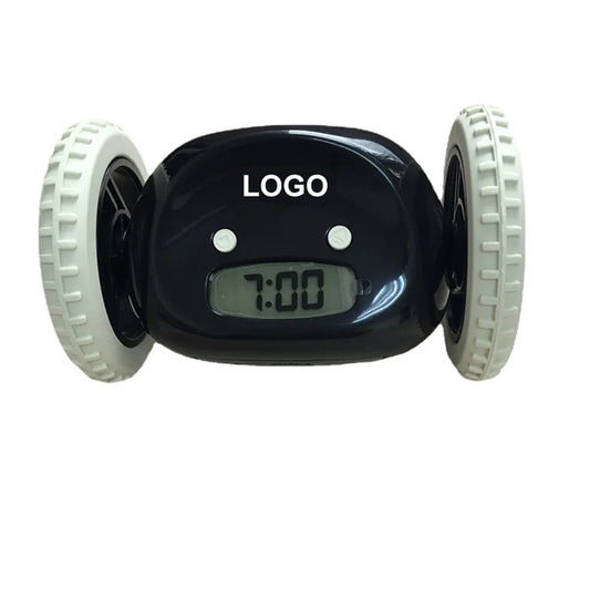 Alarm Clock on Wheels