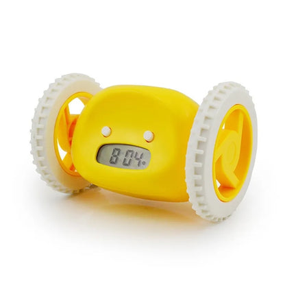 Alarm Clock on Wheels