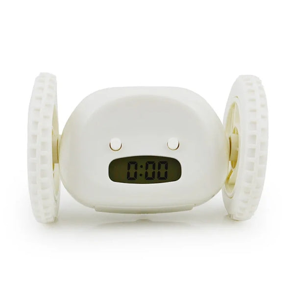 Alarm Clock on Wheels