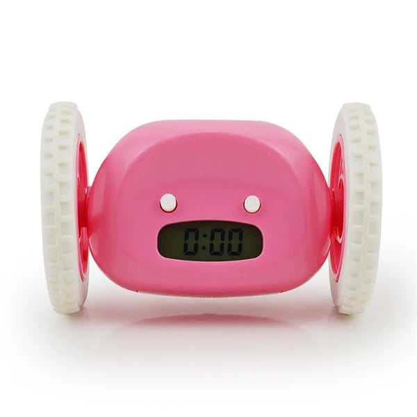 Alarm Clock on Wheels