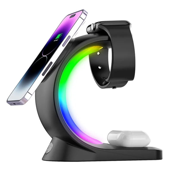 3 In 1 Magnetic Wireless Charging Stand