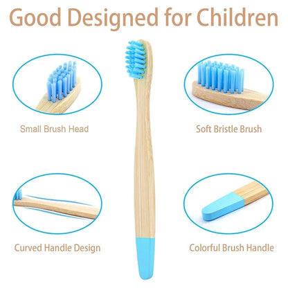 Eco-Friendly Kids Bamboo Toothbrush