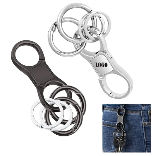 Quick Release Key Chain With Rings For Man