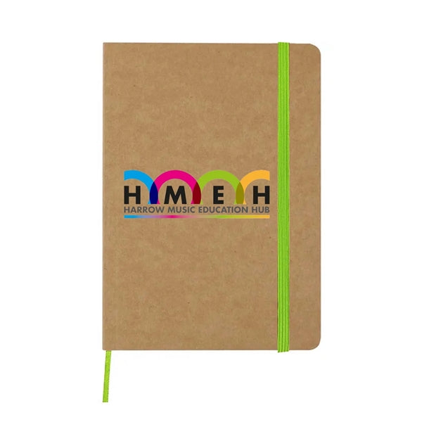 Jornikolor Eco Notebook with Recycled paper and strap