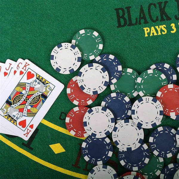 11.5 Gram Chips for Casino Poker Set with Aluminum Case