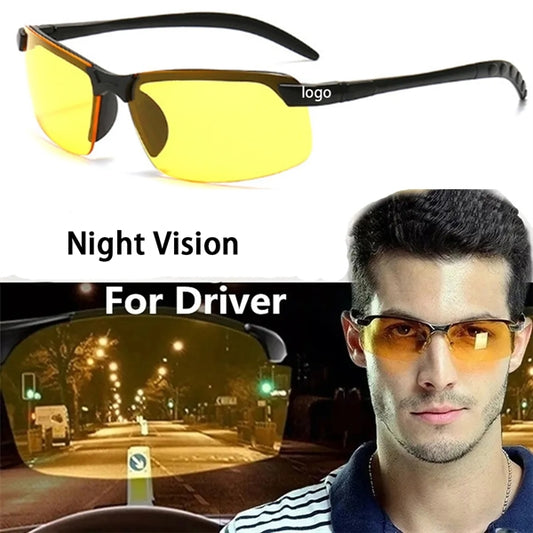 Half Frame Night Vision Glasses For Driving