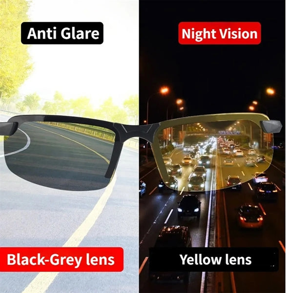 Half Frame Night Vision Glasses For Driving