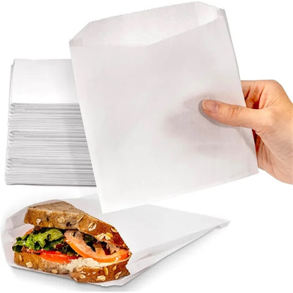 Greaseproof Paper Sandwich Bag Pastry Sleeve