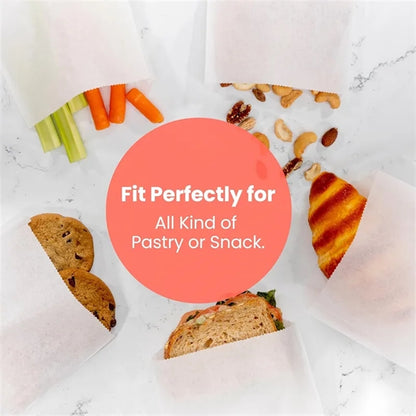 Greaseproof Paper Sandwich Bag Pastry Sleeve