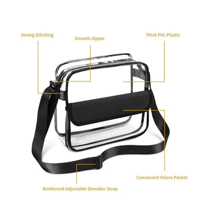 Large Capacity Clear Tote Bag