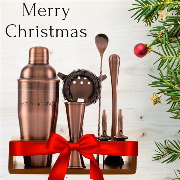 Vintage Stainless Steel Cocktail Set